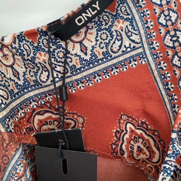 NWT ONLY boho paisley camisole. Sz 38. - Picture 3 of 4